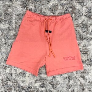 COPY - Essentials Athletic Orange Shorts with Relaxed Fit